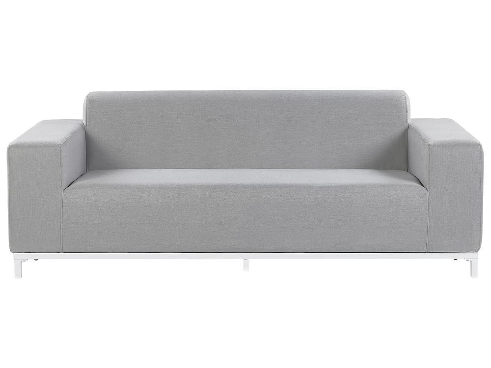 Garden Sofa 2 Seater ROVIGO Light Grey