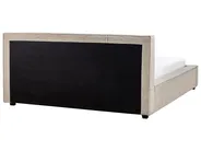 Bed Boucle MIRANDE 160 x 200 cm (EU King Size) Taupe_943348