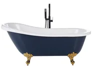 Freistehende Badewanne CAYMAN 170 x 76 cm Blau_820788