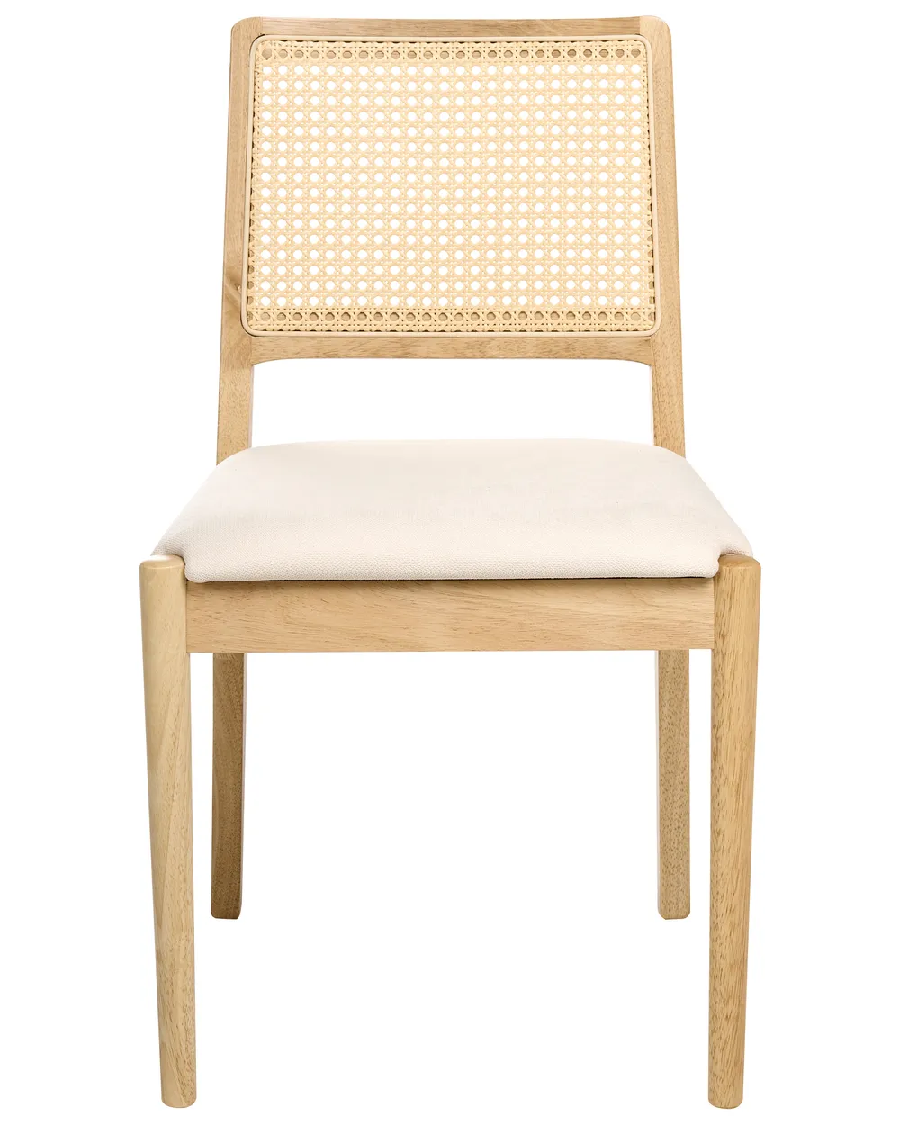 Esszimmerstuhl 2er Set TAMARAC Holz Hellbraun_1013767