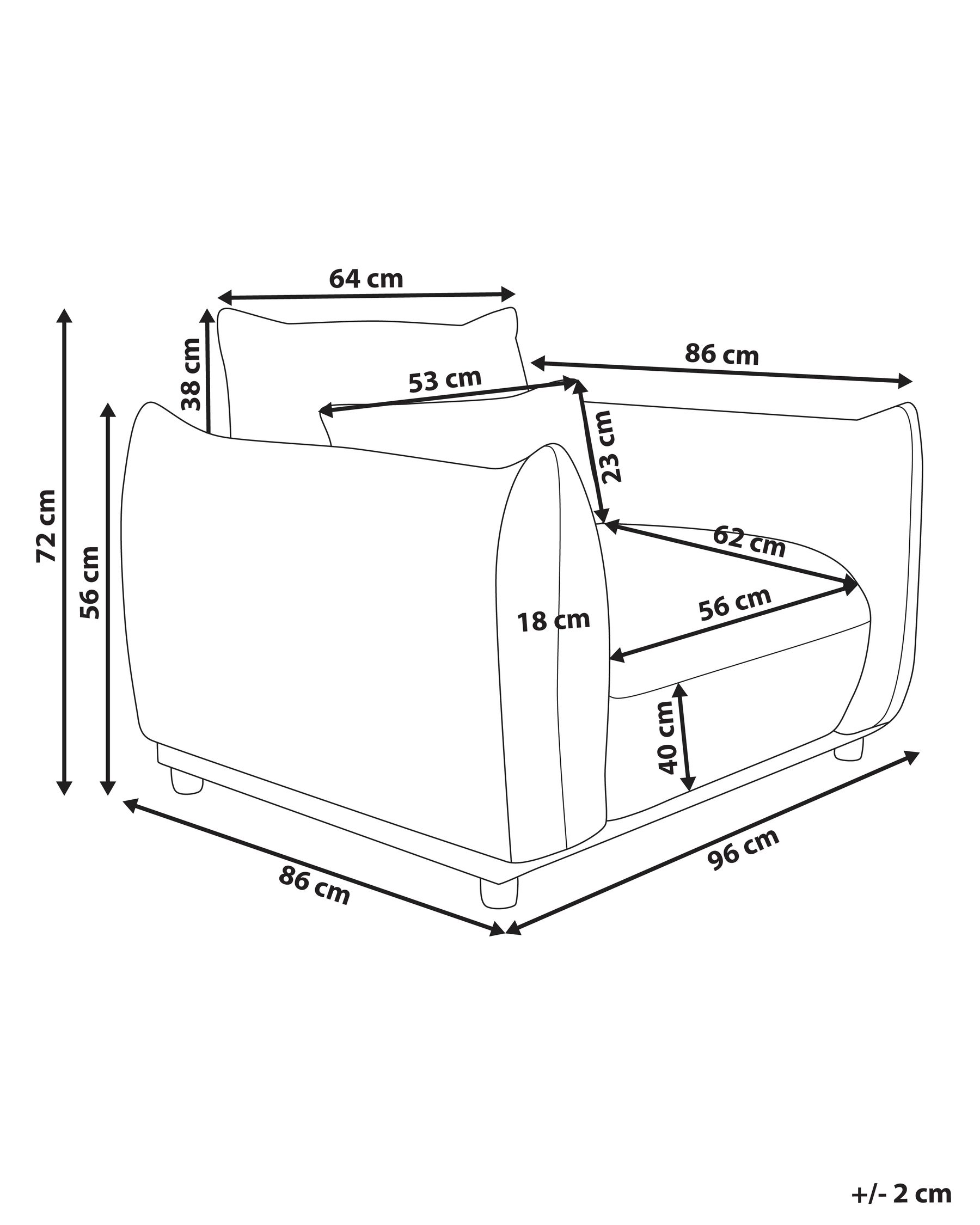 Sessel JAMSA Bouclé Cremeweiß_927718