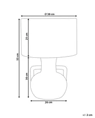 Table Lamp RENARD Paper Rope Natural_1008177