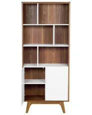 Regal COLUMBUS 182 cm Braun / Weiß_808444