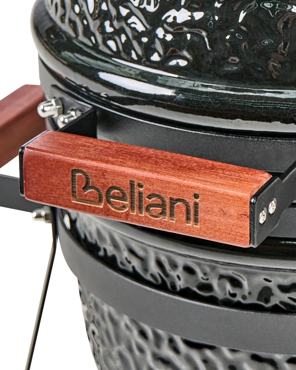Mini-Holzkohlegrill KAMADO Keramik Schwarz_1007551
