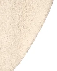 Rug VASCO Off-White ø 140 cm Wool_1068698