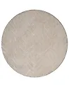Kunstfellteppich MITCHELL Beige ø 160 cm