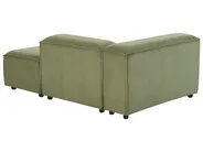 Linksseitige Chaiselongue ARDAL Cord Grün_947339