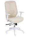 Bürostuhl ZELAR Stoff Beige