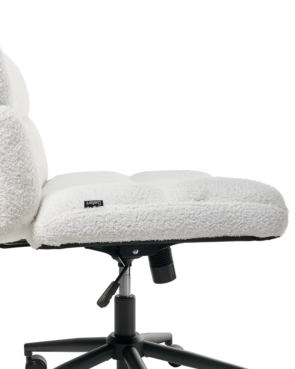 Desk Chair CATLIN Boucle White_1009928