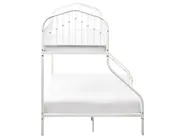 Bunk Bed Metal CHAMONIX 90/140 x 200 cm White_976748