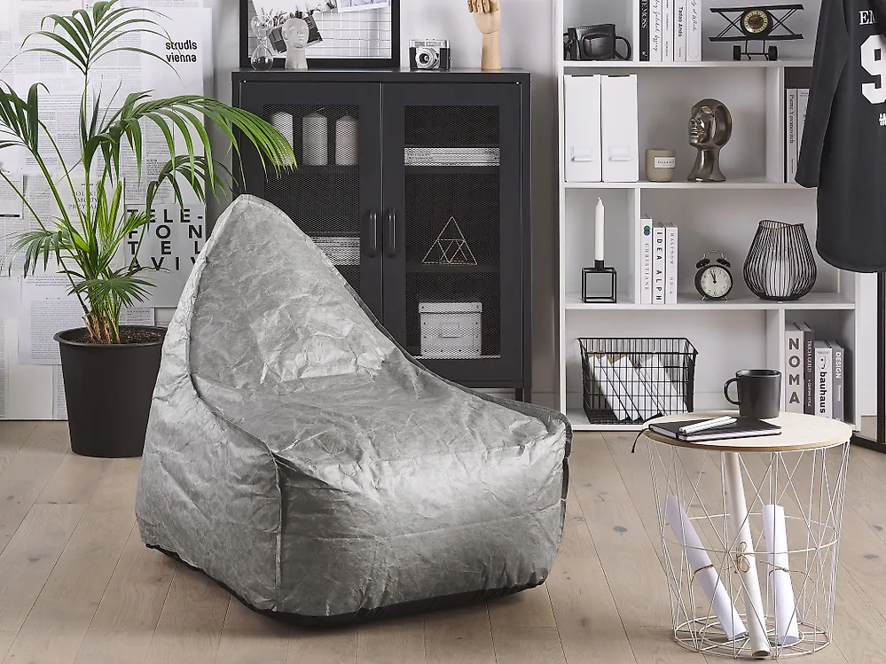 Navlaka za vreću za sjedenje DROP 63 cm 75 cm Sivi_1169264