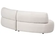 Sofa 3-Sitzer LAERDAL Bouclé Cremeweiß_1062086