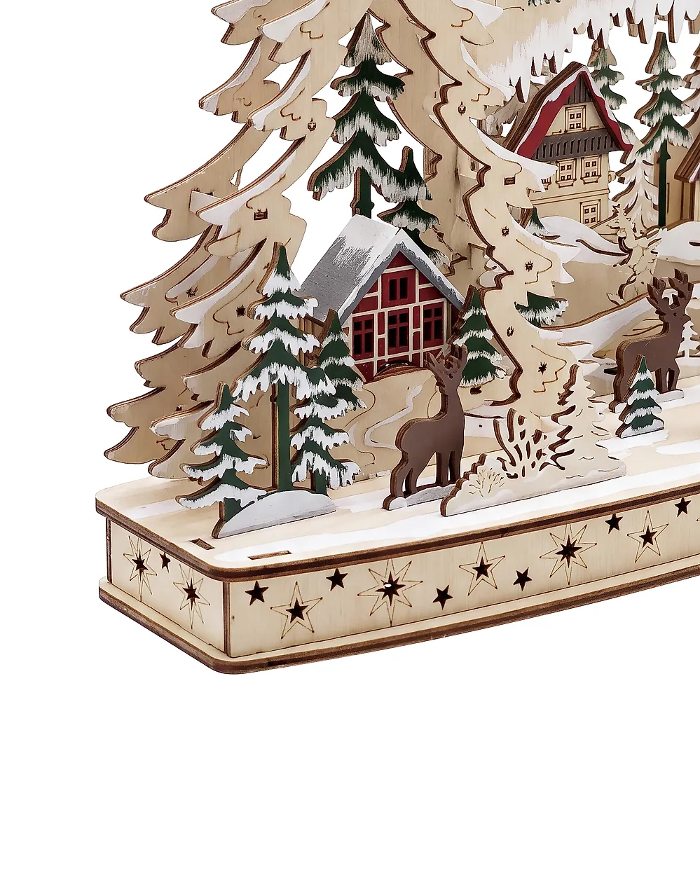 Weihnachtsdekoration LED KORIA 31 cm Hellbraun_1175963
