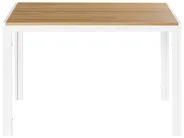 Esstisch MANN Braun / Weiß 120 cm 80 cm_1001803