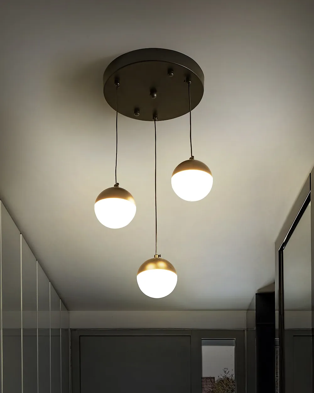 LED Hängeleuchte ANKOBRA Metall Schwarz_1185149