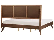 Bett mit Lattenrost ISTRES 180 x 200 cm Dunkle Esche_727947