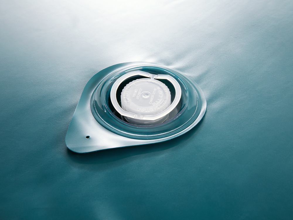 Materasso Ad Acqua 140x200 Cm Con Struttura Schiuma - Massima Riduzione Ondulazioni, Vinile Resistente - Foto 3