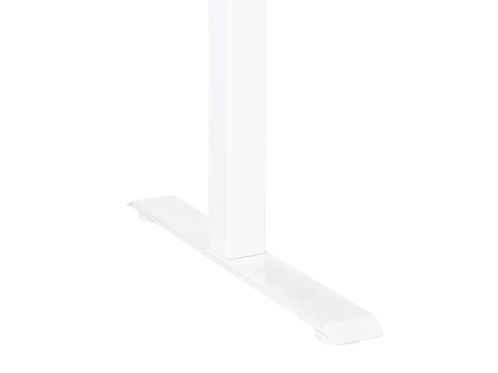 Manual Adjustable Standing Desk DESTINES 160 cm 72 cm Light Brown/ White_1000522