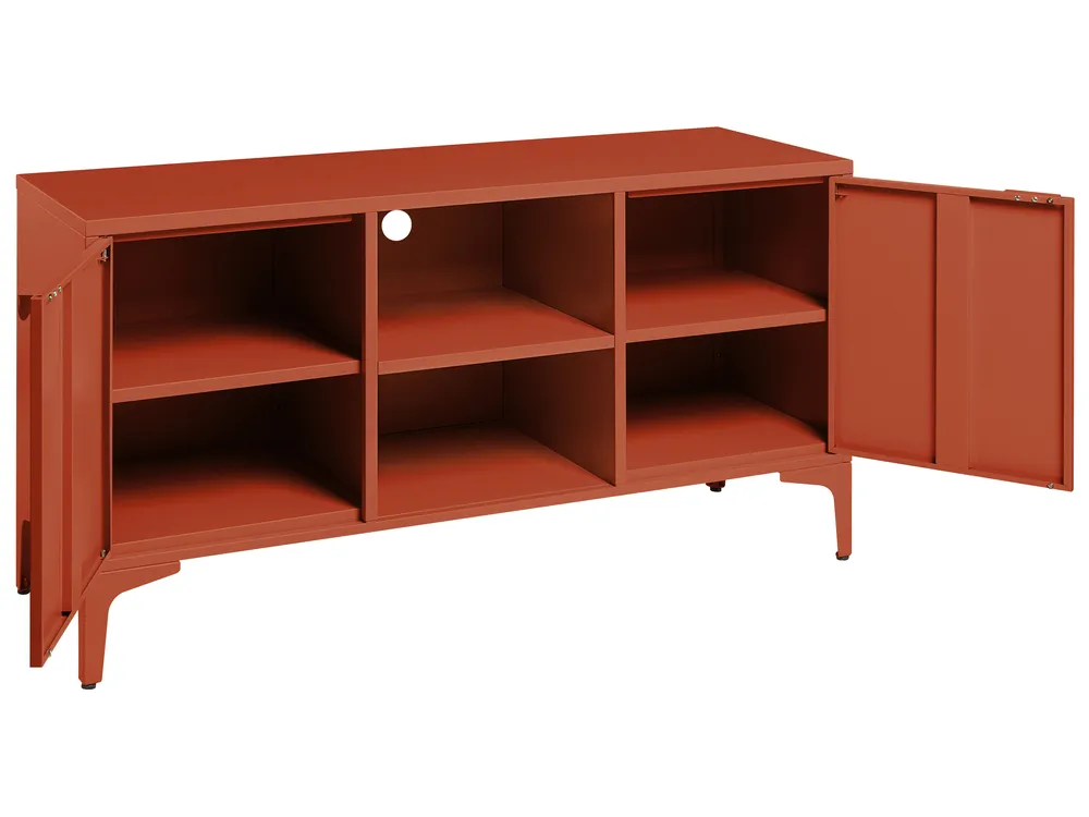 TV Stand ARDURA Metal Golden Brown_1077775