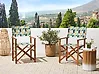 Set of 2 Garden Chair Replacement Fabrics CINE Multicolour