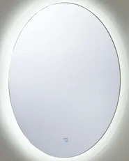 LED-Badezimmer-Spiegel VIRIAT 60 cm 80 cm Silber_780802