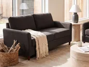Sofa 3-Sitzer MARE Stoff Dunkelbraun_1100134