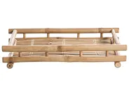 Beistelltisch MISICUNI klappbar Bambus Naturfarben_1039375