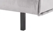 Sofa Set 3-Sitzer VESTFOLD Samtstoff Grau_808955