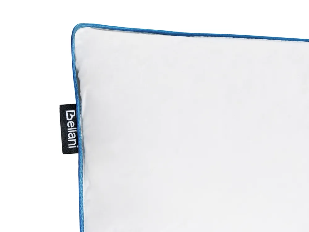 Kopfkissen ANETO Hoch 40 x 80 cm Entenfedern und Daunen Weiß_1022928
