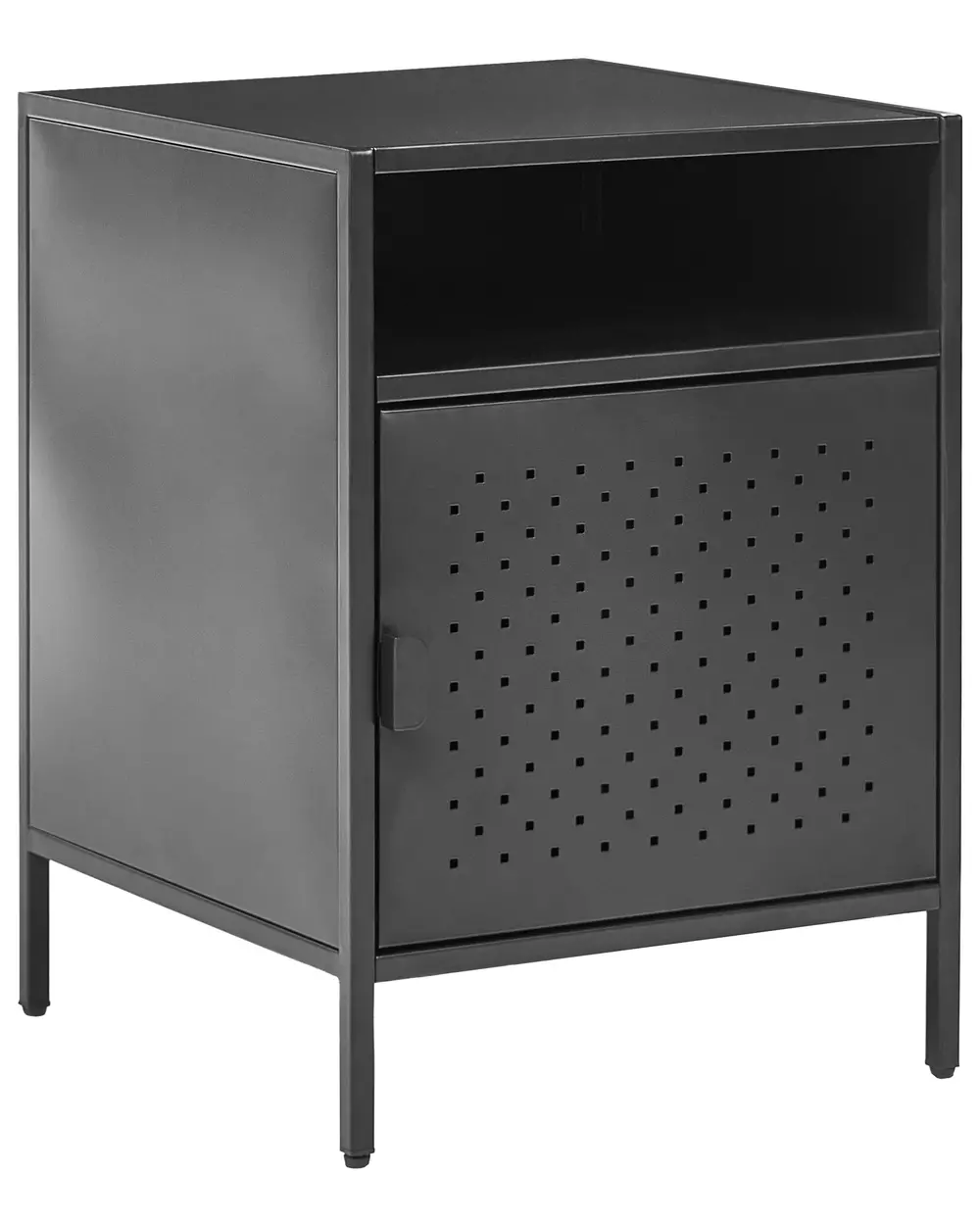 Büroschrank WAIKATO Metall Schwarz