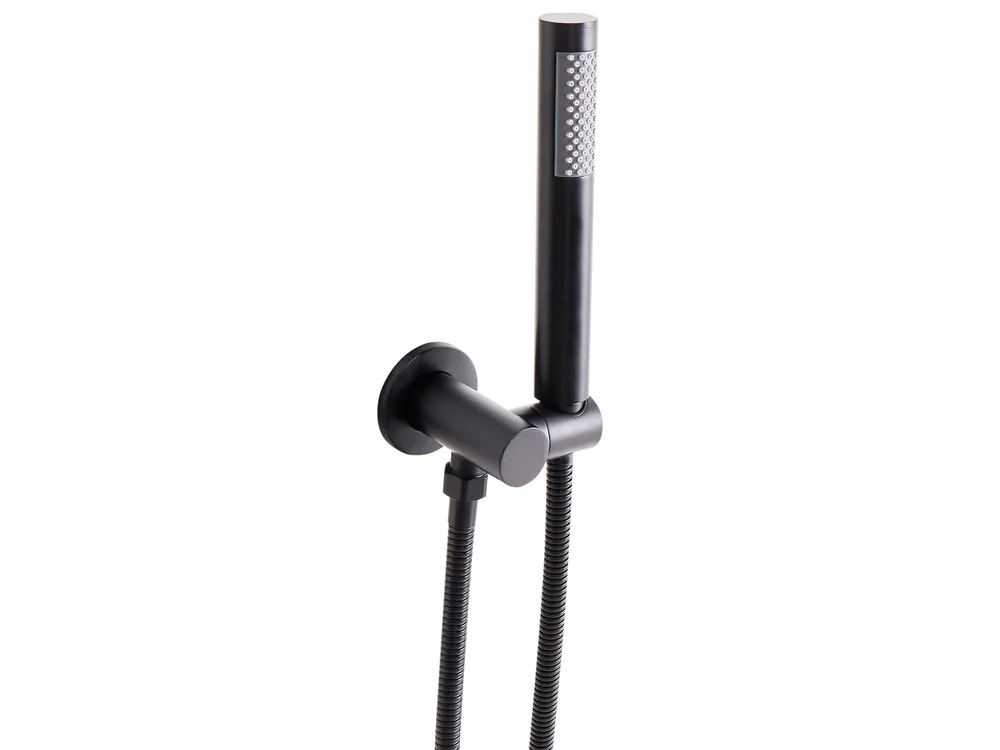Wall Mounted Bath Shower Mixer Tap JAVIRA Black_986855