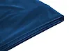Bettrahmenbezug Samtstoff FITOU 160 x 200 cm Dunkelblau