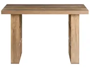 Home Office Desk ELURA 120 cm 60 cm with Shelves Light Brown_1092002