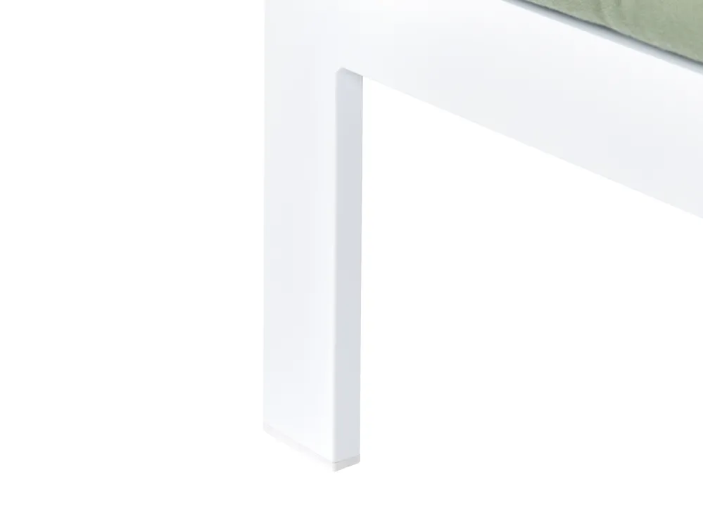 Garten Ecksofa mit Tisch 5-Sitzer MESSINA Metall Grün linksseitig_929594