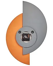 Wall Clock CHALAIS Grey_1183957