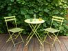 Bistro Set klappbar FIORI Metall Limettengrün