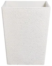 Set of 2 Plant Pots CYRODALIS 42 cm White_1123837