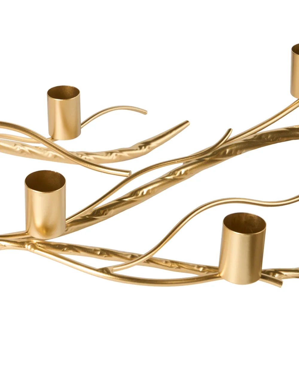 Kerzenständer ARRENTELA 10 cm Metall Gold_968333