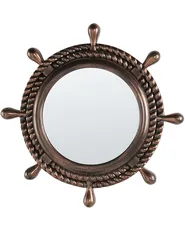 Wandspiegel GORMAZ 46 cm 46 cm Braun_904414