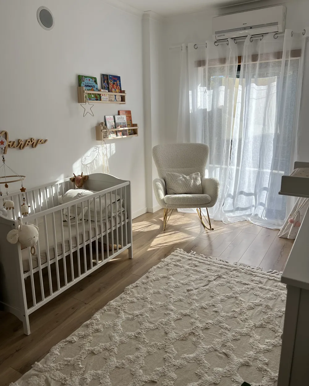 Rug SULUOVA Beige 80 x 150 cm Cotton_897721