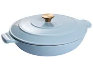 Gusseisen Kochgeschirrset 7-teilig FERRANO Hellblau_1073535