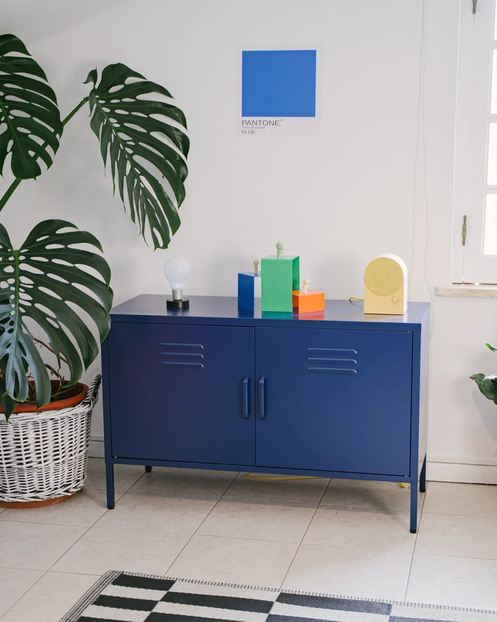 Büroschrank URIA Metall Marineblau_1063990