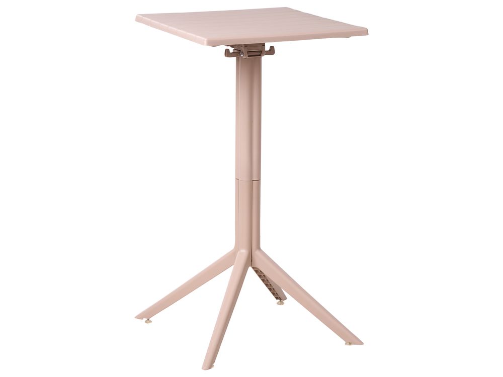Garten Bartisch LEMNOS 60 cm 60 cm Beige