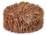 Pouffe TUKKI Faux Fur Brown_938907