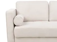 Sofa 3-Sitzer NURMO Stoff Hellbeige_896154