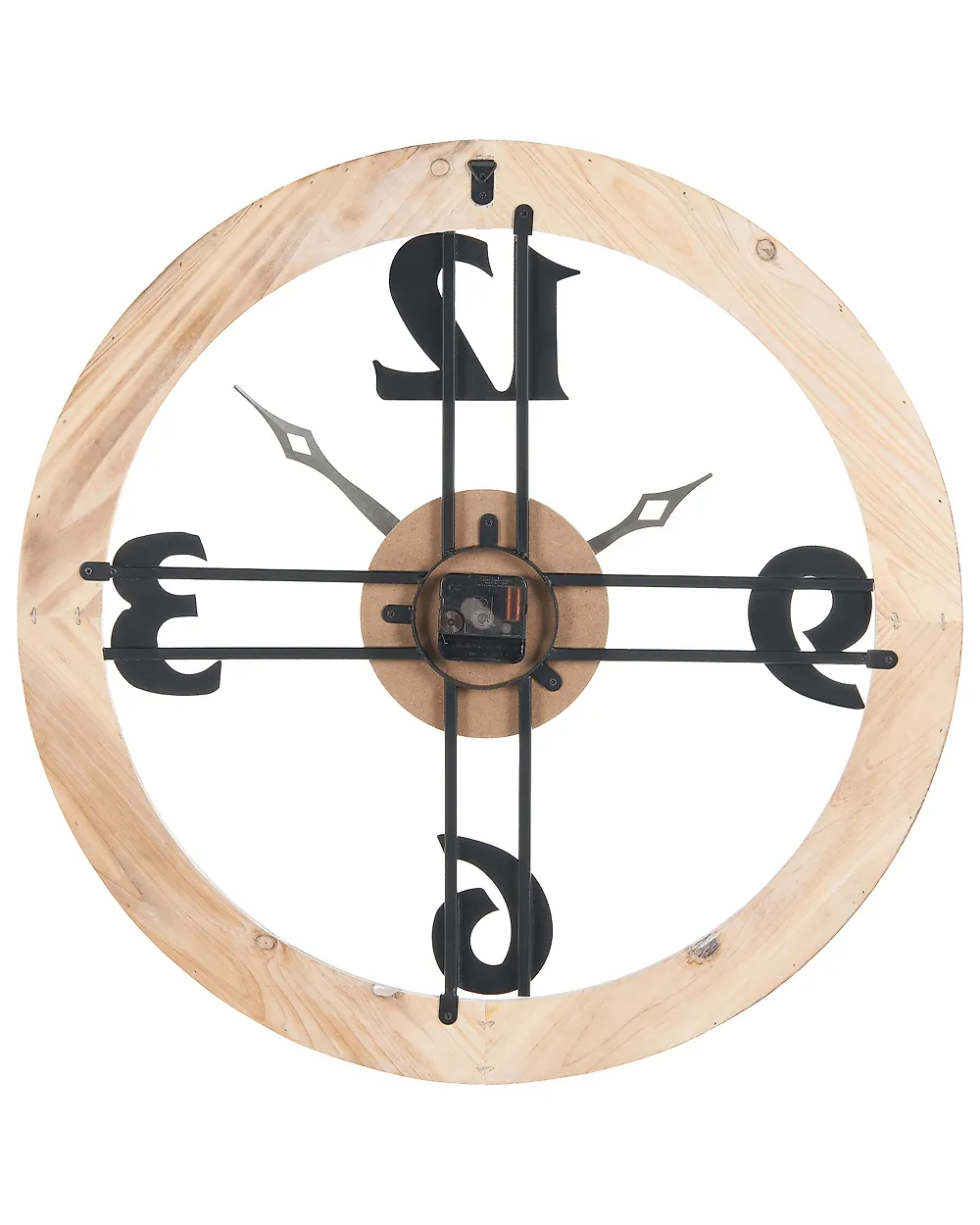 Wall Clock MESILLAS Light Brown_1182598