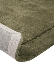 Teppich BERANI Dunkelgrün 80 x 250 cm Viskose_904512