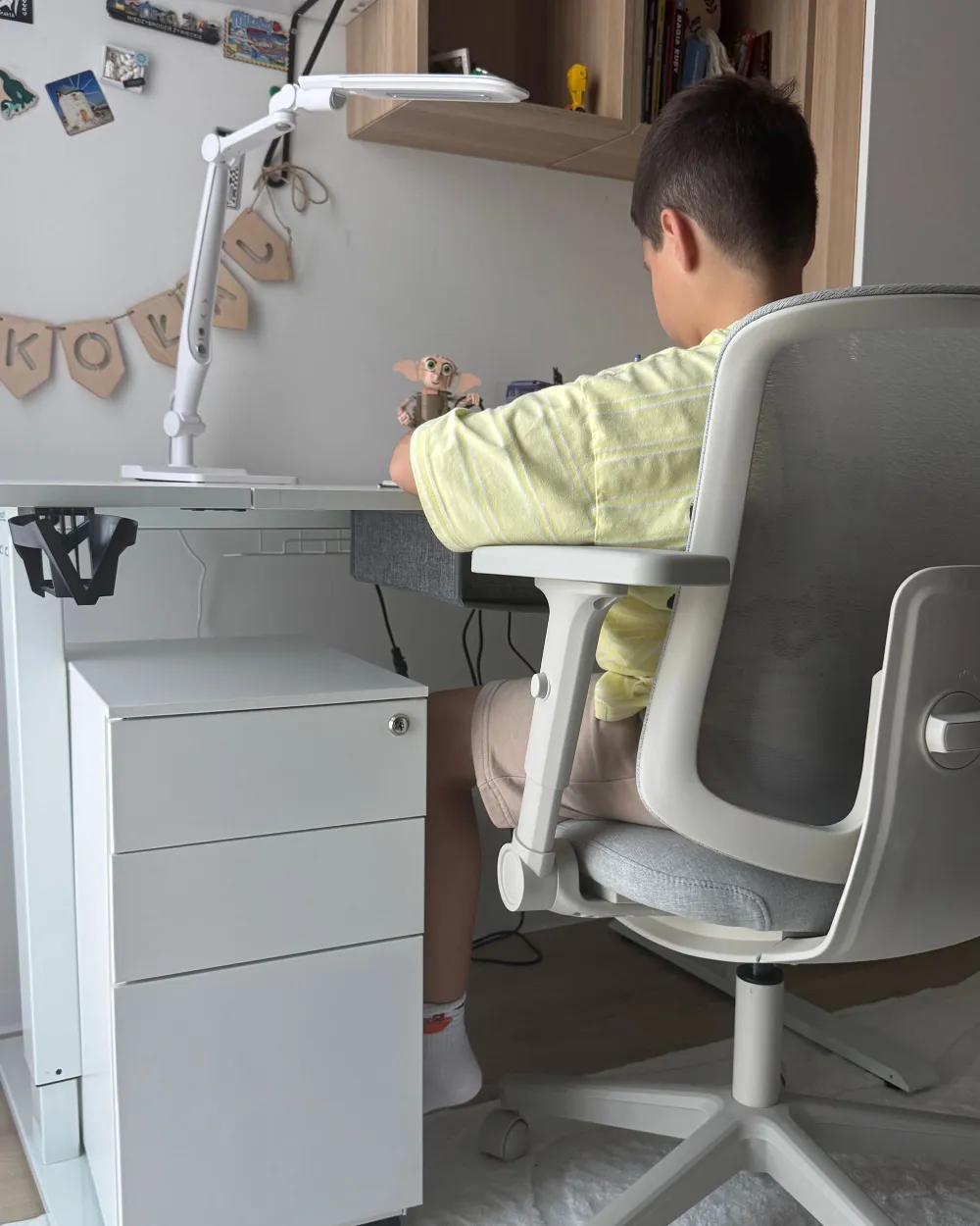 Office Chair SERO Fabric Light Grey_1175865