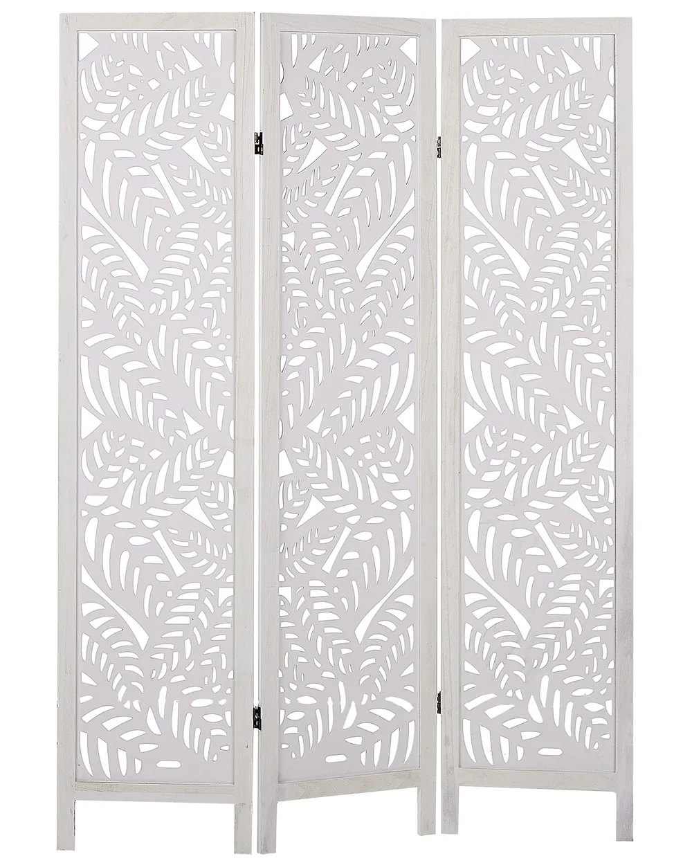Raumteiler 3-teilig MELAGO 122 cm 170 cm Weiß