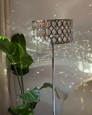 Stehlampe TENNA Kristall Silber_1068747